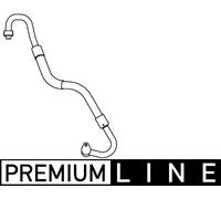 New High-/Low Pressure Line, air conditioning for FORD:C-MAX,FOCUS II 1366363