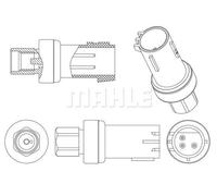 MAHLE ASE 5 000P Air conditioning pressure switch
