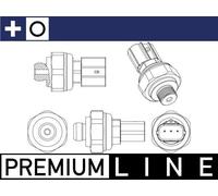 MAHLE ORIGINAL ASE 10 000P Air conditioning pressure switch