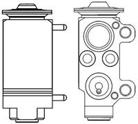 MAHLE ORIGINAL AVE 56 000P AC expansion valve
