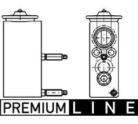 MAHLE ORIGINAL AVE 67 000P AC expansion valve