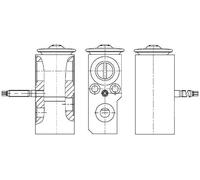 MAHLE ORIGINAL AVE 83 000P AC expansion valve