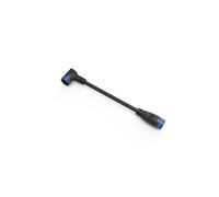 Mahle Smartbike Systems X20 E182 Range Extender 90º Battery Connector Silver One Size Black