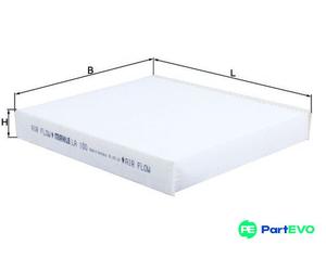 MAHLE CABIN AIR FILTER LA100 FOR HONDA ROVER