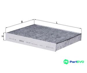 MAHLE CABIN AIR FILTER LAK297 FOR ALFA ROMEO