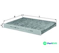 MAHLE CABIN AIR FILTER LAK63 FOR AUDI SKODA VW