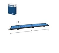 Cabin filter Activated Carbon Filter LAO 248 KNECHT for ALPINA BMW