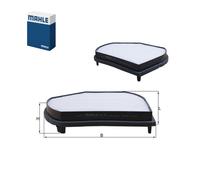 Mahle Cabin Air Filter (Pollen Filter) fits Chrysler Crossfire Mercedes
