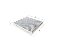 Mahle Cabin Filter - Carbon Activated LAK2158 - Fits Tesla - OE Quality & Spec.