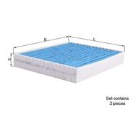 MAHLE LAO 1151/S Pollen filter