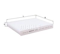 Mahle Cabin Filter LA1614 - for Precision OE Matching Fit and High Quality