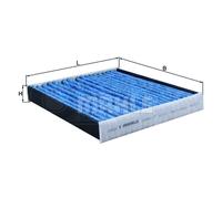 MAHLE LAO 227 Cabin Air Filter - CareMetix - with allergen, bacteria and odor protection