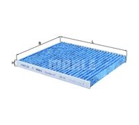 MAHLE Cabin Filter - Caremetix - LAO241