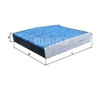 Mahle Original Cabin Filter LAO 879 (2468300018) – fits Mercedes B220 W246 2.0/2.2D 2011–2018