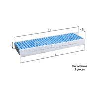 Pollen / Cabin Filter fits CITROEN C4 PICASSO 2006 on Mahle 1616959180 6447XG