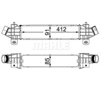 MAHLE CI 25 000S Intercooler