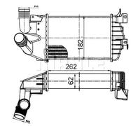 MAHLE ORIGINAL CI 510 000S Intercooler