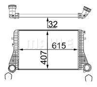MAHLE CI 83 000S Intercooler