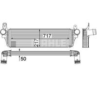 MAHLE ORIGINAL CI 242 000P Intercooler