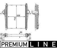 MAHLE CI 147 000P CHARGE AIR COOLER