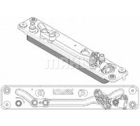 MAHLE ORIGINAL CLC 182 000P Automatic transmission oil cooler