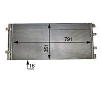 MAHLE AC 776 000S Air conditioning condenser