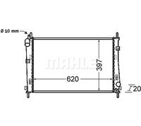 MAHLE CR 1137 000S Engine radiator