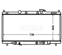 MAHLE Coolant Radiator CR1460000S for HONDA CR-V 02- etc