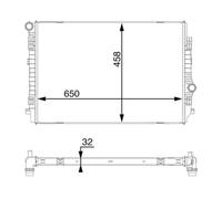 MAHLE CR 1593 000S Engine radiator