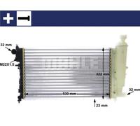MAHLE Coolant Radiator SIMPLE FIT CR468000S for CITROËN SAXO (S0, S1) etc