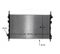 MAHLE CR 1140 000S Engine radiator