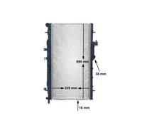 MAHLE CR 1560 000S Engine radiator