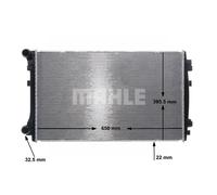 MAHLE CR 2054 000S Engine radiator
