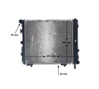 MAHLE CR 275 000S Engine radiator