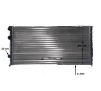MAHLE CR 409 000S Engine radiator