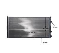 MAHLE CR 417 000S Engine radiator