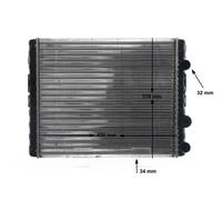 MAHLE CR 42 000S Engine radiator