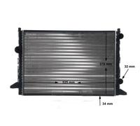 MAHLE CR 508 000S Engine radiator