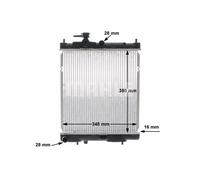 MAHLE CR 844 000S Engine radiator