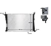 MAHLE CR 1355 000S RADIATOR ENGINE COOLING
