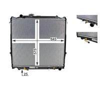 MAHLE CR1521000S Radiator Brazed Cooling Fins Fits Toyota Land Cruiser Colorado