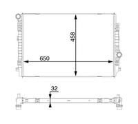 MAHLE CR 1593 000S Engine radiator