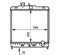 MAHLE CR 194 000S Engine radiator