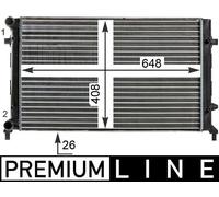 MAHLE CR 30 000P Engine radiator
