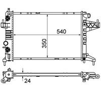 MAHLE CR 390 000S Engine radiator