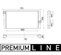 MAHLE CR 957 000P Engine radiator