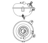 MAHLE CRT 21 000S Coolant expansion tank