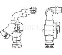 MAHLE Premium Line Cooling valve CV2000P for MAN TGA etc