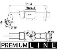 MAHLE CV 6 000P Heater control valve