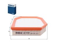 Mahle Engine Air Filter fits BMW 5 7 Series